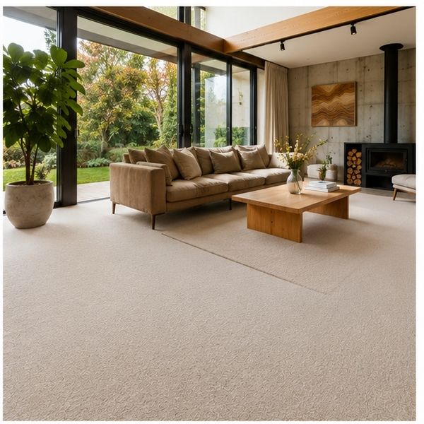 Carpet after steam cleaning in Glengala