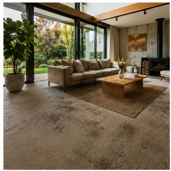 Carpet before steam cleaning in Glengala