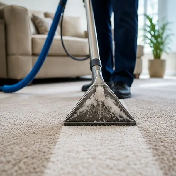 On-site carpet steam cleaning in Glengala